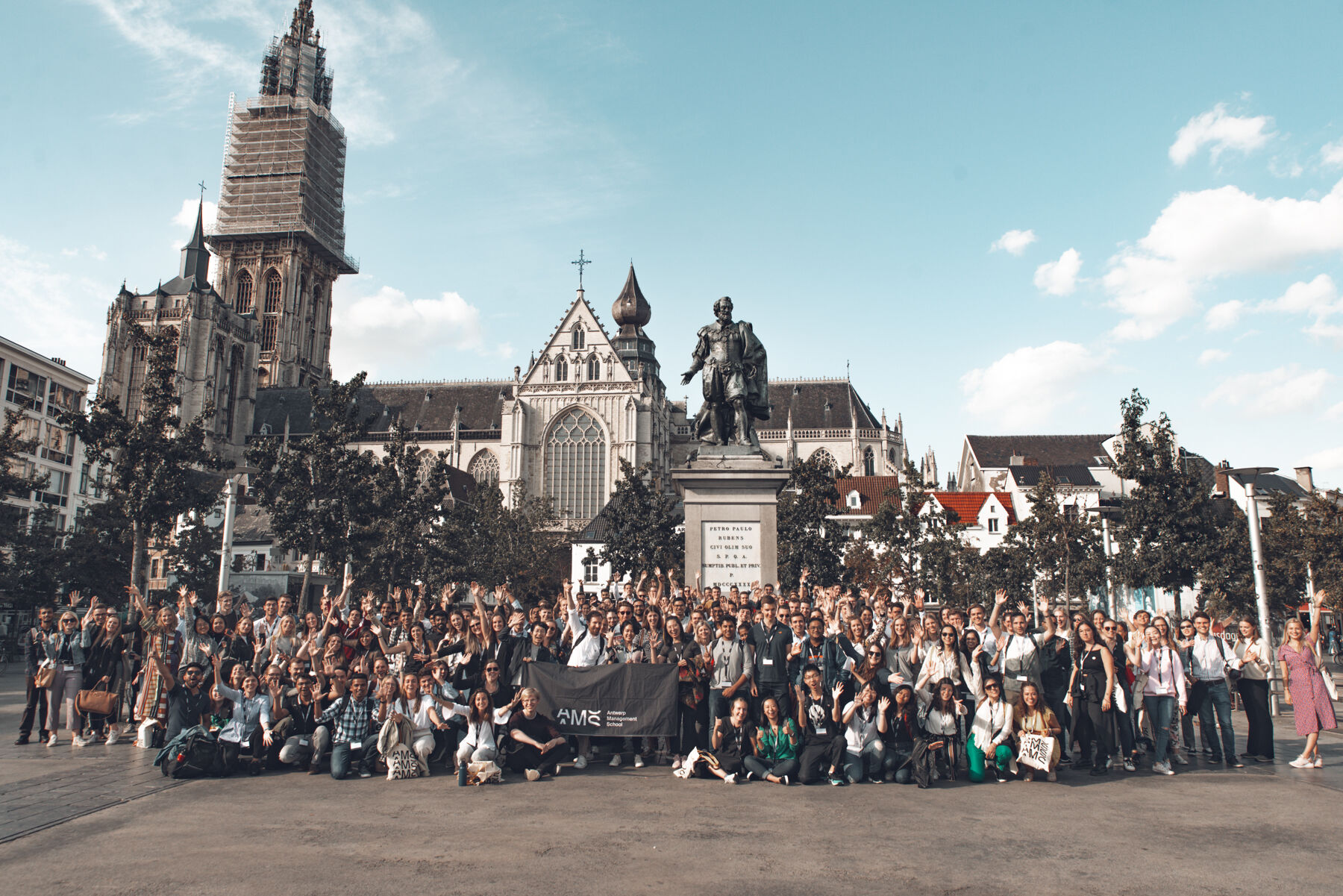 FTM studenten groepsfoto