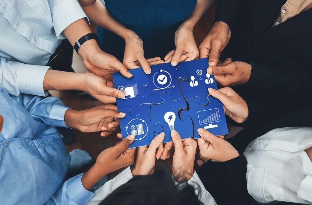 AMS triple helix model