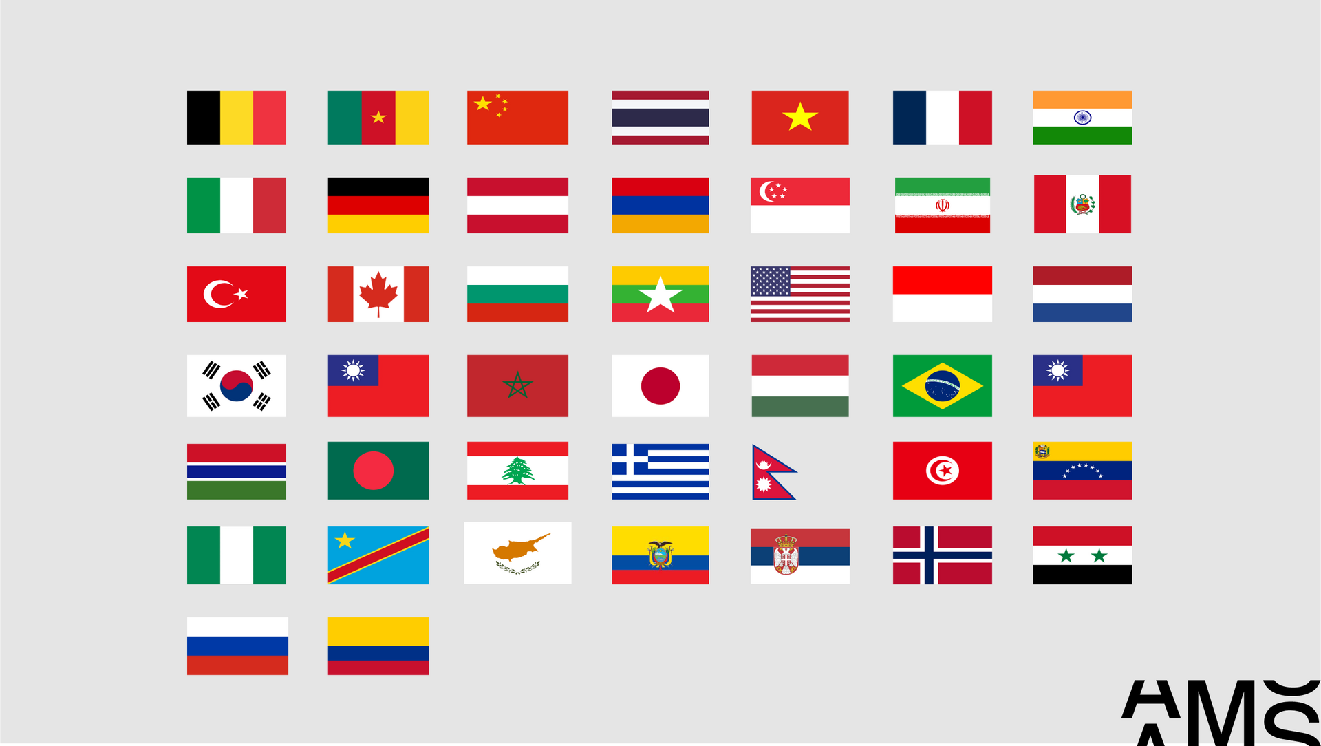 AMS 44 nationalities