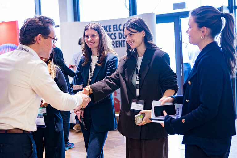 Career Fair 2025 handshake