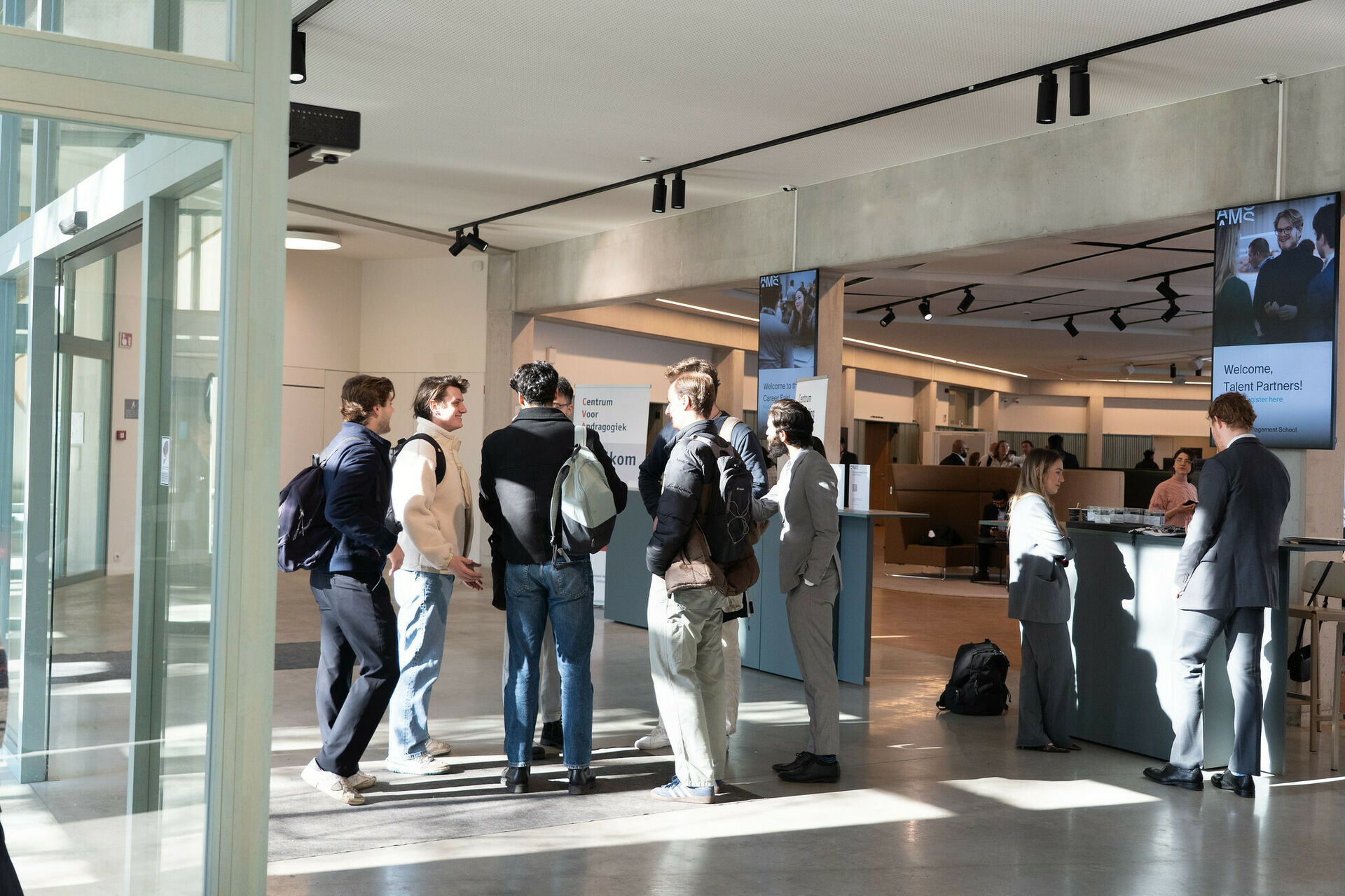 Career Fair Entrance